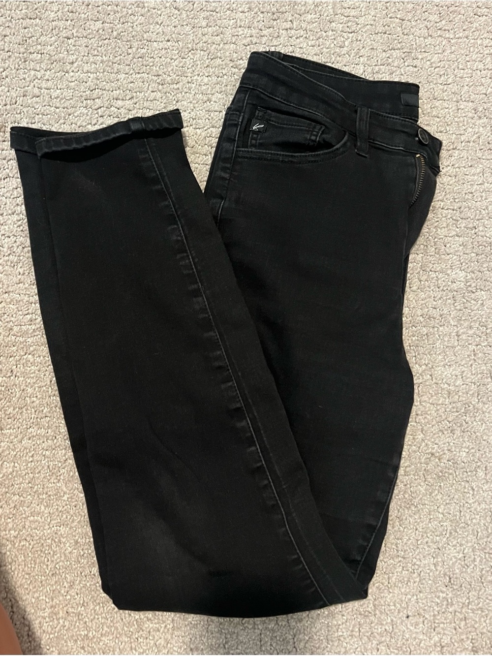 KanCan Black Skinny Jeans — High-Rise